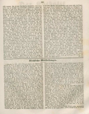 395-396 Kirchliche Mittheilungen