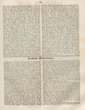 395-396 Kirchliche Mittheilungen