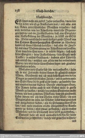 Nachbericht