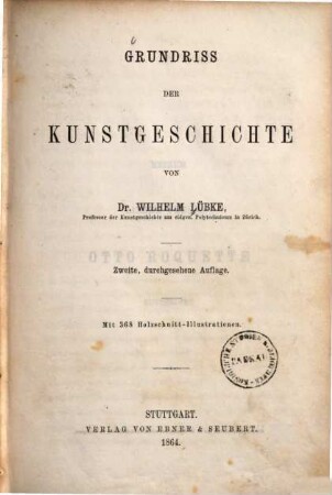 Grundriss der Kunstgeschichte