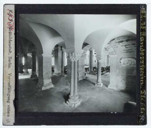 Gandersheim, Stiftskirche : Untergeschoss des Westbaus