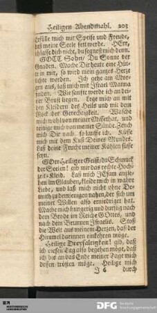 Tugend-Zierde Derer/ so bey der Gnaden-Tafel JEsu Christi erscheinen. [Fortsetzung]