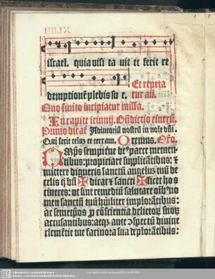 Benedictio cineru[m] in capite ieiunij