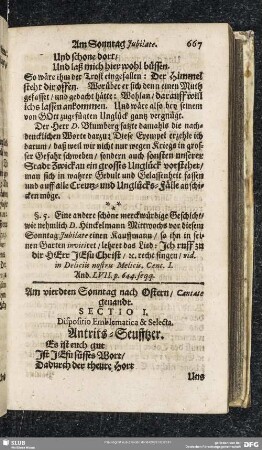 Am vierdten Sonntag nach Ostern, Cantate genandt