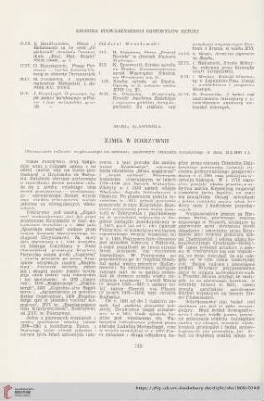 31: Zamek w Pokrzywnie