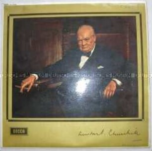 Reden von Winston Churchill, Plattenhülle