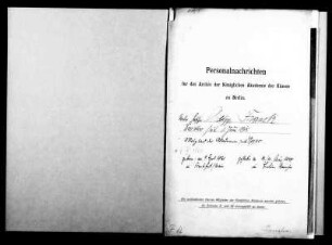 Franck, Philipp Johann Heinrich - Maler 1920 - Januar - 30