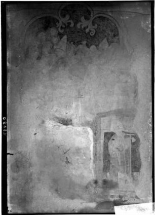 Wasenweiler Sankt Vituskapelle Über dem linken Seitenaltar Wandmalerei (um 1492)