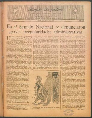 En el Senado Nacional se denunciaron graves irregularidades administrativas