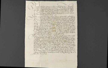 Schriftwechsel zwischen Pfalzgraf Wolfgang und Herzog Christoph von Württemberg wegen Raubüberfällen auf dem Hahnenkamm, Störungen des Landfriedens sowie Auseinandersetzungen um die Herrschaft Heidenheim.