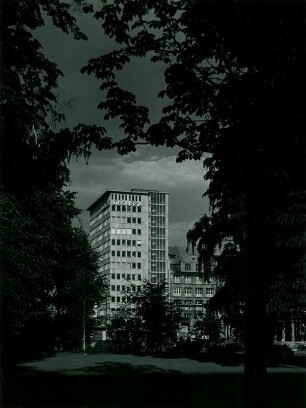 Degussa Hochhaus - Degussa Mainbau, Frankfurt am Main, 1952-1953