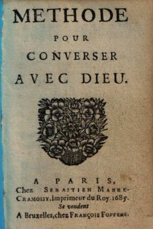 Méthode pour converser avec Dieu