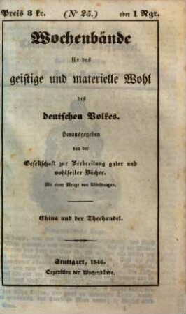 China und der Theehandel