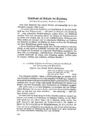 Volkskunst als Aufgabe der Erziehung