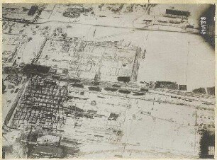 Neue Fabrik südlich Schießplatz bei Freimann (500 m)