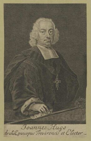 Bildnis des Joannes Hugo, Erzbischof von Trier
