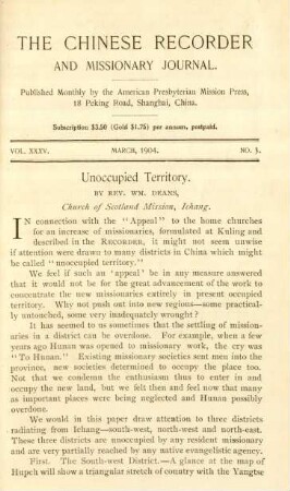 No. 3, March, 1904