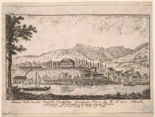Die alte Königliche Villa (Palais) des Königs Friedrich August II. am Weinberg in Wachwitz bei DresdenWeinberg des Kammerherrn von Knoch in Wachwitz bei Dresden