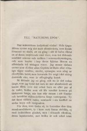 Till "Naturens Epos".