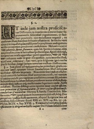 Dissertatio Biblica, De Columna Nubis Et Ignis, ex Exod. XIII. 21, 22.
