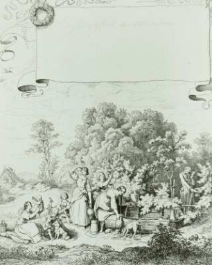 Frühlingslied des Recensenten : Brunnen, A. L. Richter