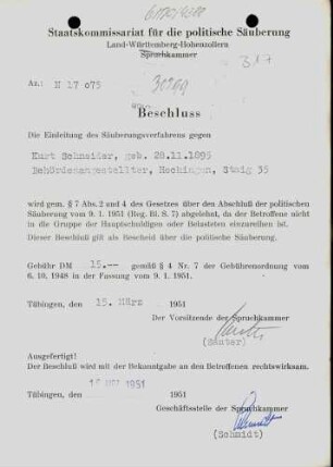 Schneider, Kurt