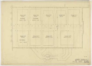 Kesselhaus 1, Grundriss [m. 3 Umbauterminen]