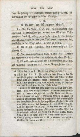 §. 2. 2) Begriff der Gütergemeinschaft.