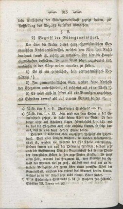 §. 2. 2) Begriff der Gütergemeinschaft.