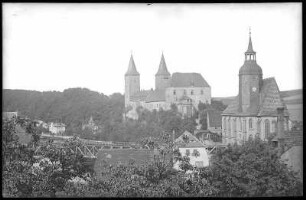 Rochlitz. Schloss - Petrikirche