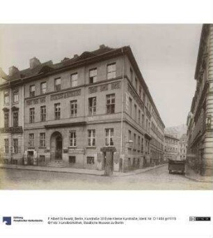 Berlin, Kurstraße 30 Ecke Kleine Kurstraße