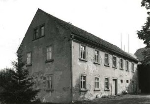 Schmölln-Putzkau, Steinweg 6. Winkelhof (1835). Wohnstallhaus