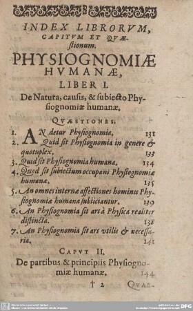 INDEX LIBRORUM, CAPITUM ET QUAESTIONUM.