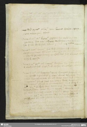 170v: Kurze historische Notizen, lat.