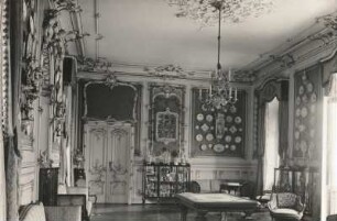 Hirschstein. Schloss Hirschstein, Inneres, Porzellansaal