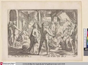 [Phaeton bittet seinen Vater um den Sonnenwagen; Phaeton Asking For The Chariot; Phaëton in het paleis van Helios]