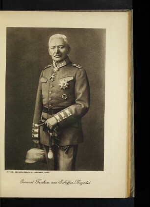 General Freiherr von Scheffer-Boyadel