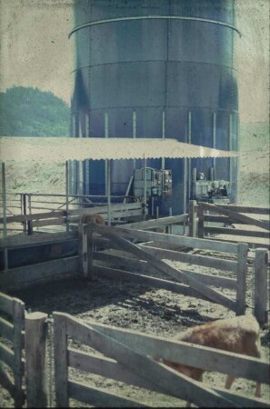 Fotografie: Betriebsgebäude, Hochsilo, Hochbehälter gasdicht