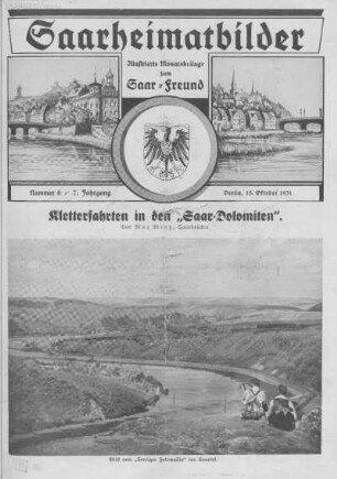 Nummer 8: Oktober 1931