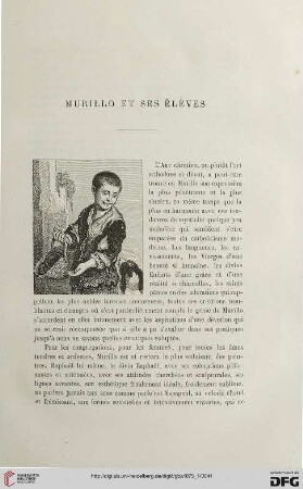 2. Pér. 11.1875: Murillo et ses élèves, [1]
