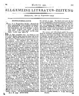 Auswahl der besten ausländischen geographischen und statistischen Nachrichten zur Aufklärung der Völker- und Länderkunde. Bd. 8-13. Von M. C. Sprengel. Halle: Renger: 1797-99