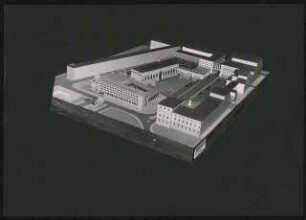 Nationaltheater, München Wettbewerb: Städtebauliches Modell Marstallplatz