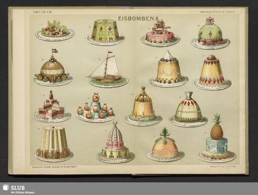 Tafel VII u. VIII. Eisbomben. II