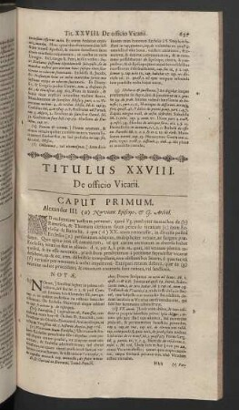Titulus XXVIII.