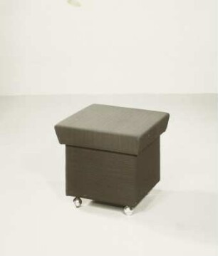 Hocker mit gepolsterter Sitzfläche