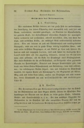 Drittes Kapitel. Geschichte der Reformation
