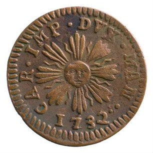 Münze, Soldo, 1732