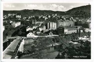 Weltbad Karlsbad. Stadtteilansicht