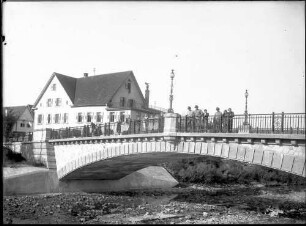 Filsbrücke Uhingen Aufnahme von flussabwärts
