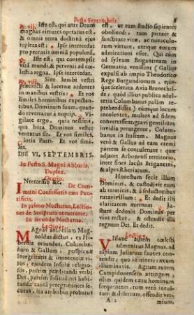 Officia Propria Sanctorum : Pro usu Cleri Ecclesiae, & Dioecesis Augustanae, Pars Authumnalis